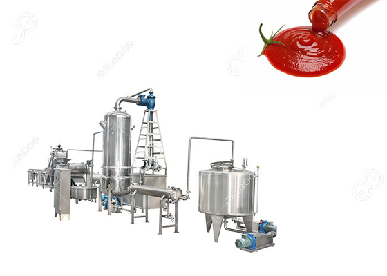 China 500 kilogramos por la hora para la cadena de producción industrial de la salsa de tomate de la máquina de proceso del tomate del uso precio proveedor