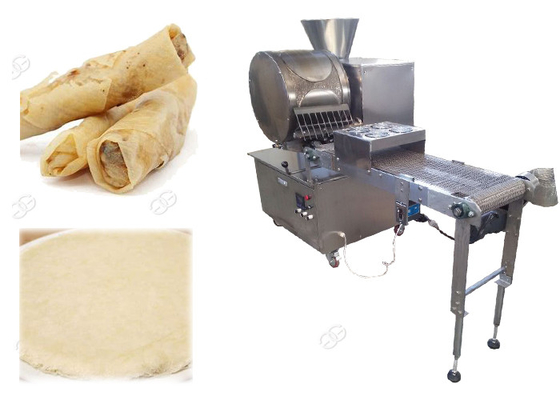 China Rollo de primavera Injera que hace máquina el acero inoxidable para la fábrica o el restaurante de la comida proveedor
