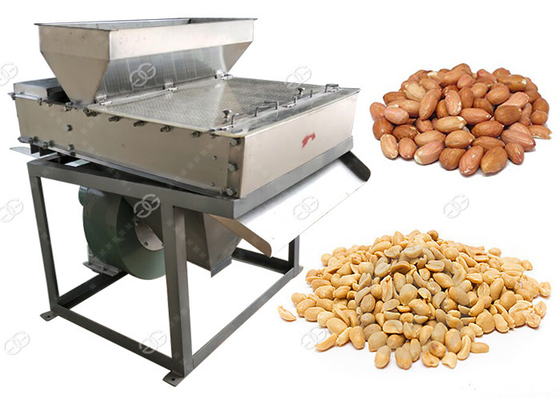 China Piel Nuts del cacahuete de la máquina de la asación de la peladura seca grande del cacahuete que quita la máquina proveedor