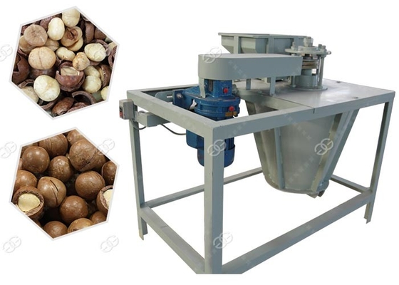China Nuez de macadamia industrial de 250 kilogramos/H que descasca la galleta Automaticlly de la máquina proveedor
