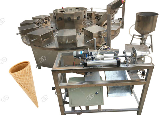 China Maquinaria eléctrica 1000PCS/H del cono de la galleta del helado del uso de la fábrica tres fases proveedor