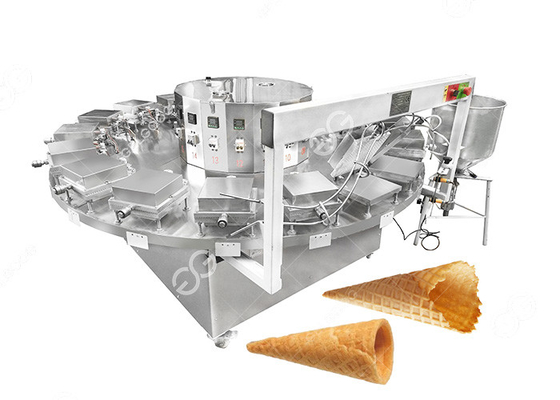 China 12 moldes de acero inoxidables Sugar Cone Machine/máquina que cuece de la taza del helado proveedor