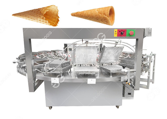 China Máquina de la hornada del cono de helado 19KW/cono automático de la galleta que hace la máquina Paquistán proveedor