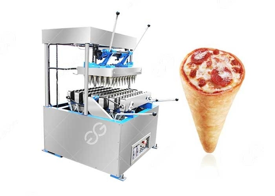 China Cono eléctrico de la pizza que hace la máquina, grueso 1200PCS/H del equipo 5m m de la pizza del cono proveedor