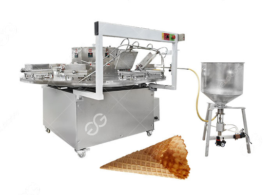 China conos de la galleta del fabricante del cono de helado 380V que fabrican la máquina para la capacidad grande proveedor