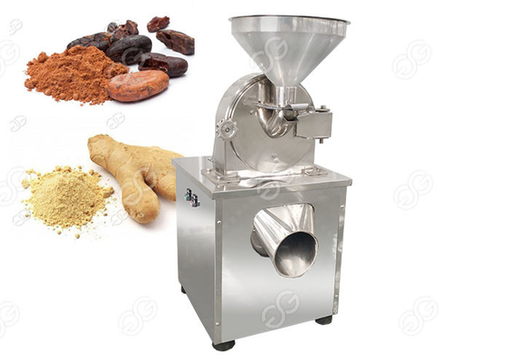 China Polvo eléctrico del jengibre de la máquina de pulir del polvo de cacao de la pequeña escala que hace la máquina proveedor