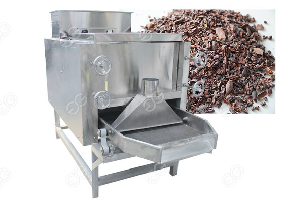 China Grano de cacao asado automático que machaca la trituradora de la galleta de la haba de la máquina/del cacao proveedor