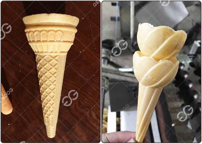 Máquina del fabricante de helado del cono