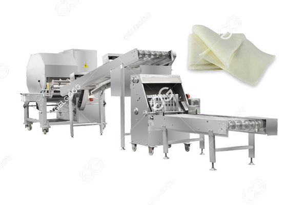 China Máquina modificada para requisitos particulares de la envoltura del rollo de huevo de la embaladora del rollo de primavera proveedor