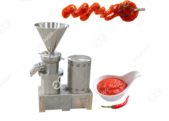 China 300 kilogramos por la hora para la salsa de chiles de proceso comercial de fabricación de la salsa de chiles del uso que hace precio de la máquina proveedor