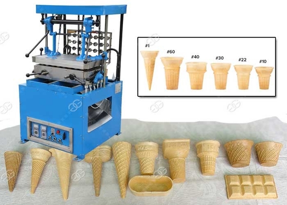 China Máquina del cono de helado de la galleta, capacidad auto de Pcs/H de la máquina 800 - 1000 del cono proveedor