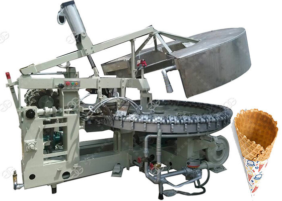 China máquina inoxidable de la fabricación del cono de 304 galletas de la máquina del cono de helado 12kw proveedor