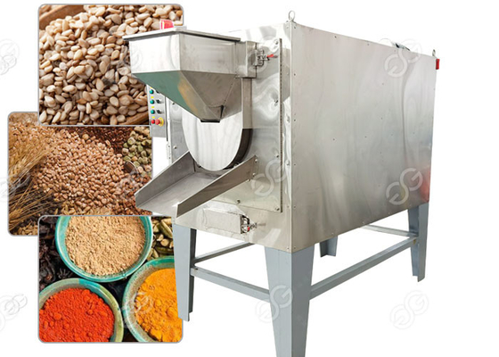 China Teclee el asador Nuts 3000*1200*1700 milímetro del grano de cereal seco de la máquina de la asación de la semilla de sésamo proveedor