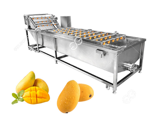 China Fábrica de la lavadora de la fruta de la lavadora del mango de la esterilización y de la desinfección proveedor