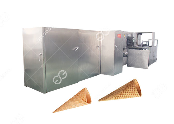 China Cadena de producción curruscante automática modificada para requisitos particulares del cono de helado 4000-5000 Pcs/H proveedor