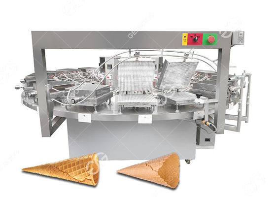 China Cono semi automático de la galleta del helado que hace la máquina, máquina 1200PCS/H de la galleta del cono proveedor