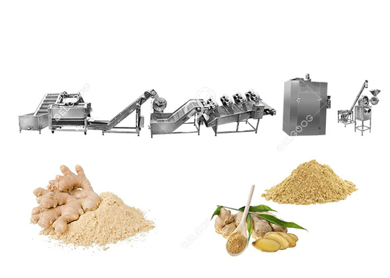 China Venta caliente Ginger Powder Production Line Ginger que procesa el plan empresarial proveedor
