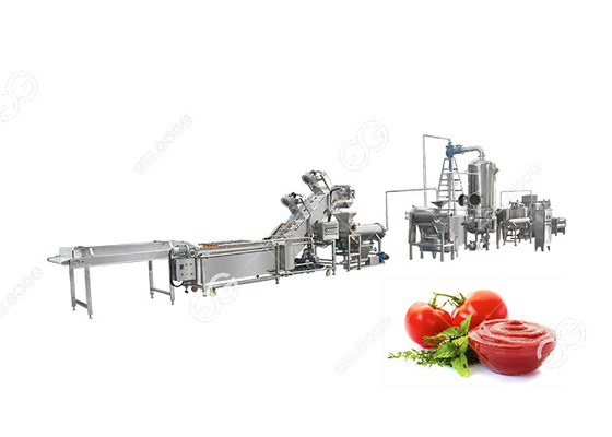 Cadena de producción industrial de la goma de tomates del equipo de la máquina de proceso de la pasta de tomate 1T/H proveedor