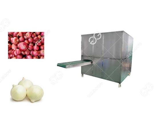 La peladura eléctrica de la cebolla y la peladura de proceso rápida de la cortadora valoran 70-80 PC/minuto proveedor